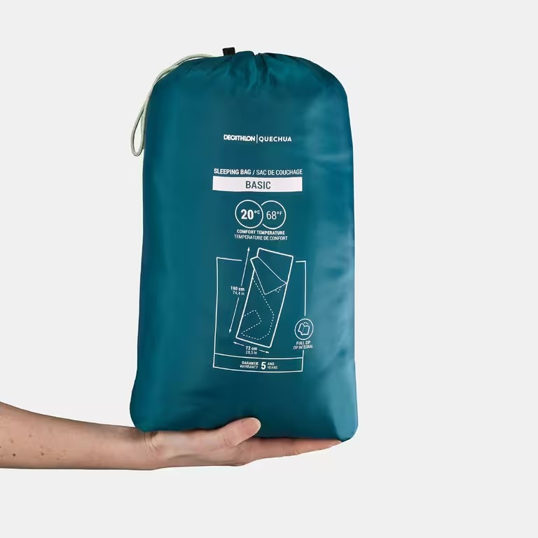 Sac De Couchage Coleman Montauk Grand Format (36x84) - Léger, 4 Saisons, Idéal Camping
